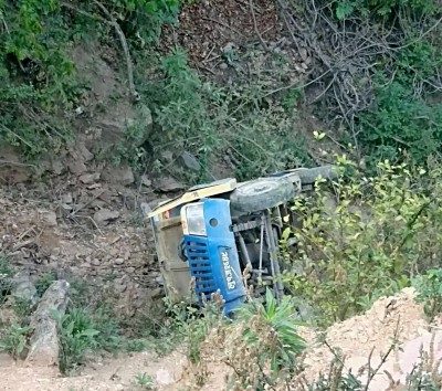  निस्दीमा जिप दुर्घटना हुँदा ६ जना घाइते 